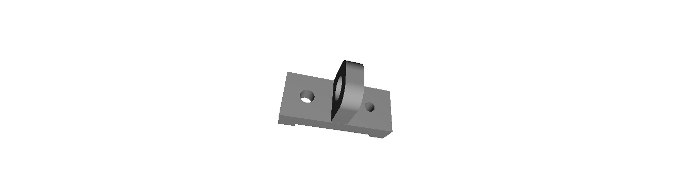 3D printed prototype on a print bed